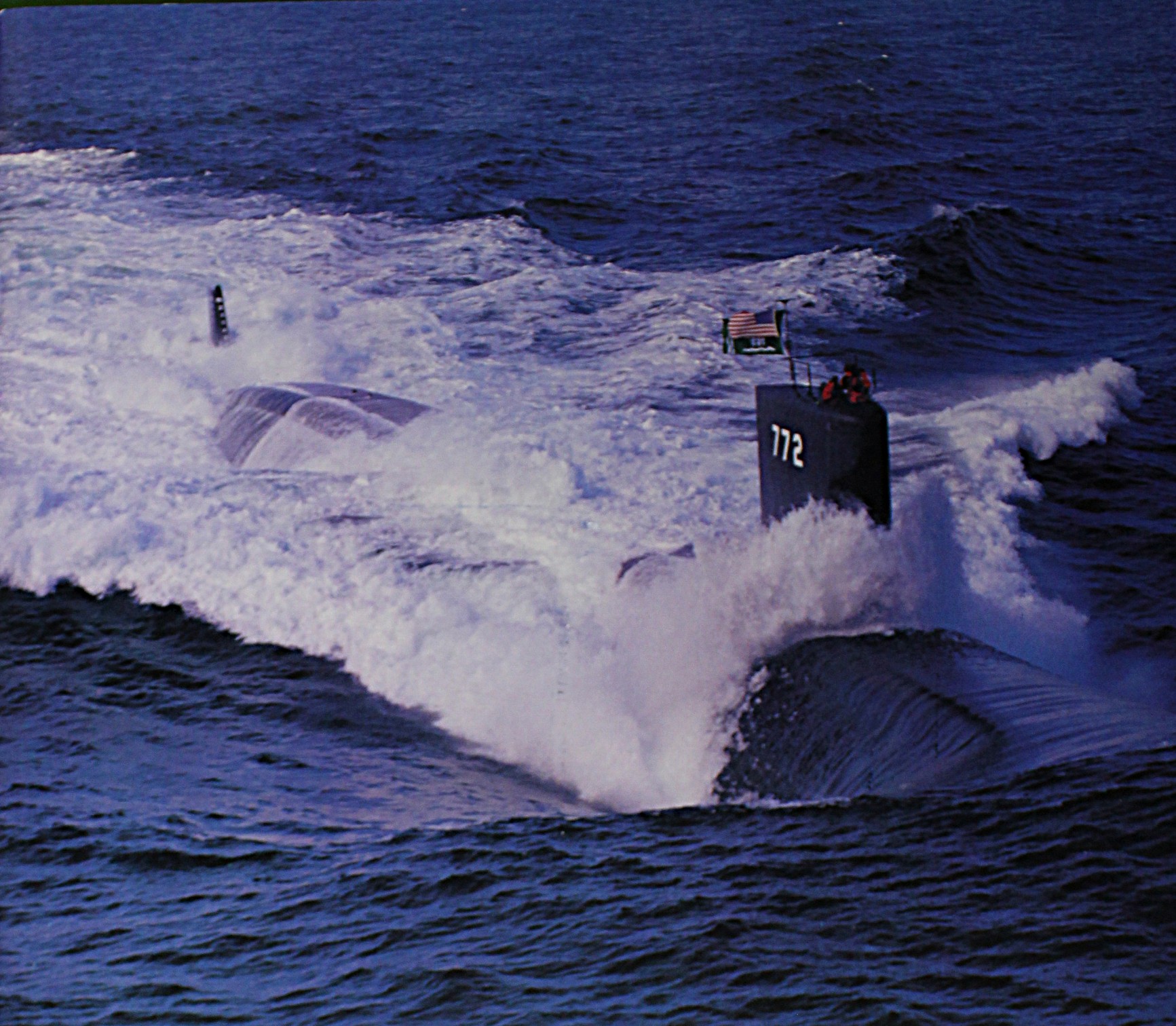 USS Greeneville at Sea