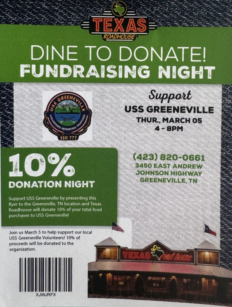 March 5th at Texas Roadhouse